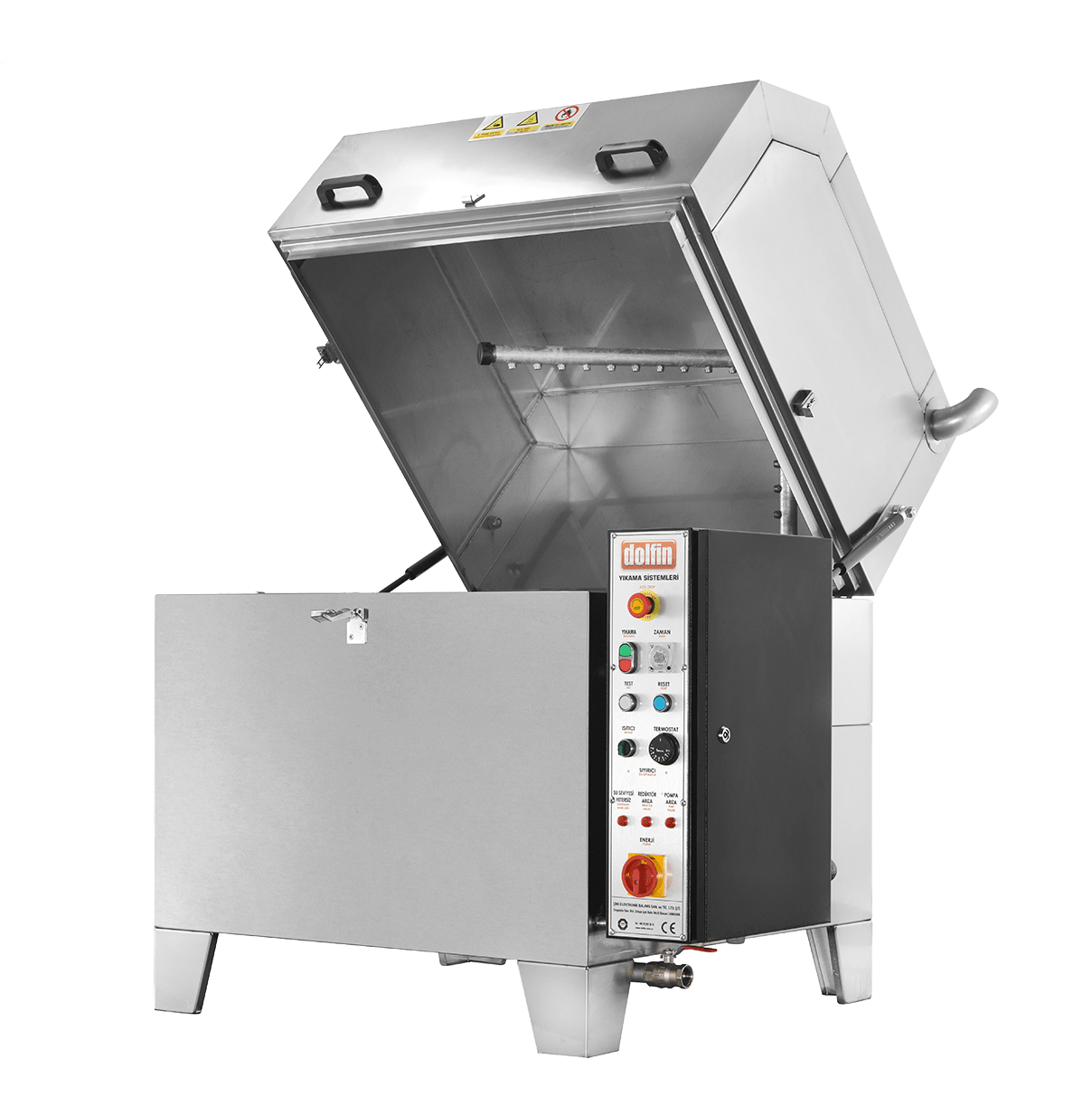 Dolfin LYM-1 top loading turn table parts washer